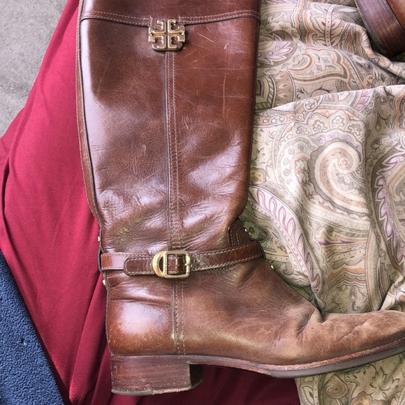 Tory Burch Women’s Leather Boots - Picture 2 of 3
